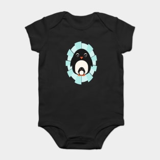 Baby and daddy penguins Baby Bodysuit